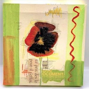 Z GALLERIE FLORAL LE JOLI CANVAS PRINT